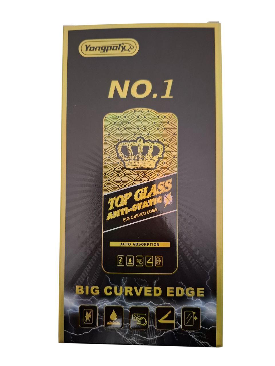 Zaštitno kaljeno staklo za ekran - anti-statičko za iPhone (modeli u opisu)