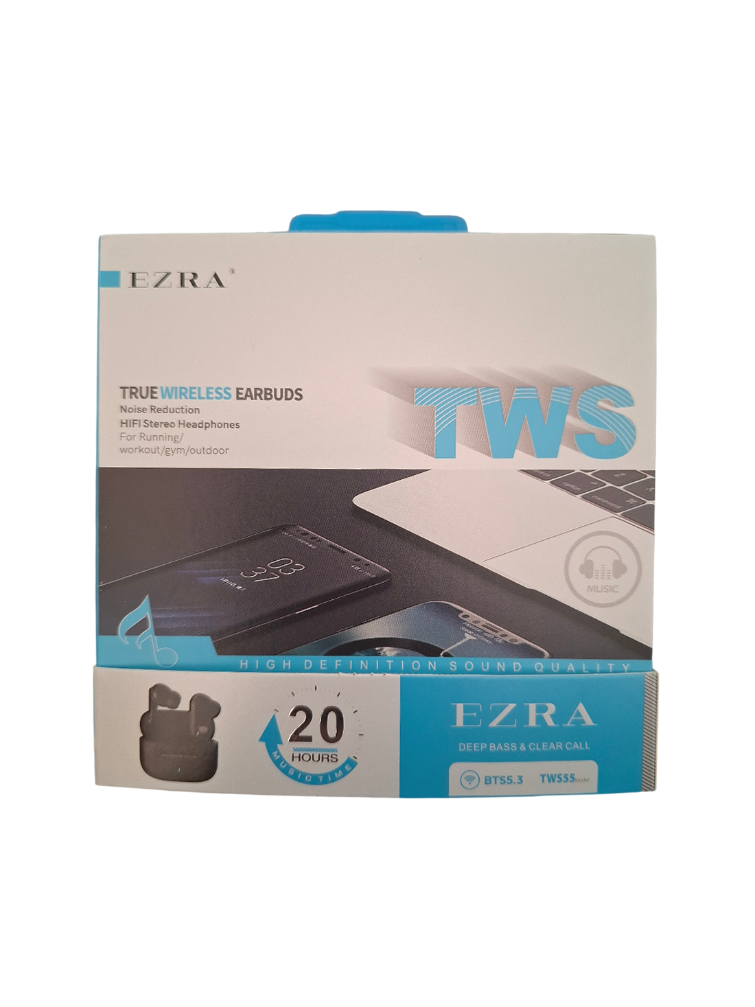 Bežične slušalice TWS53 - bijele