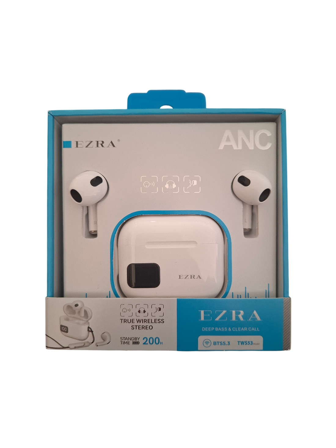 Bežične slušalice TWS53 - bijele