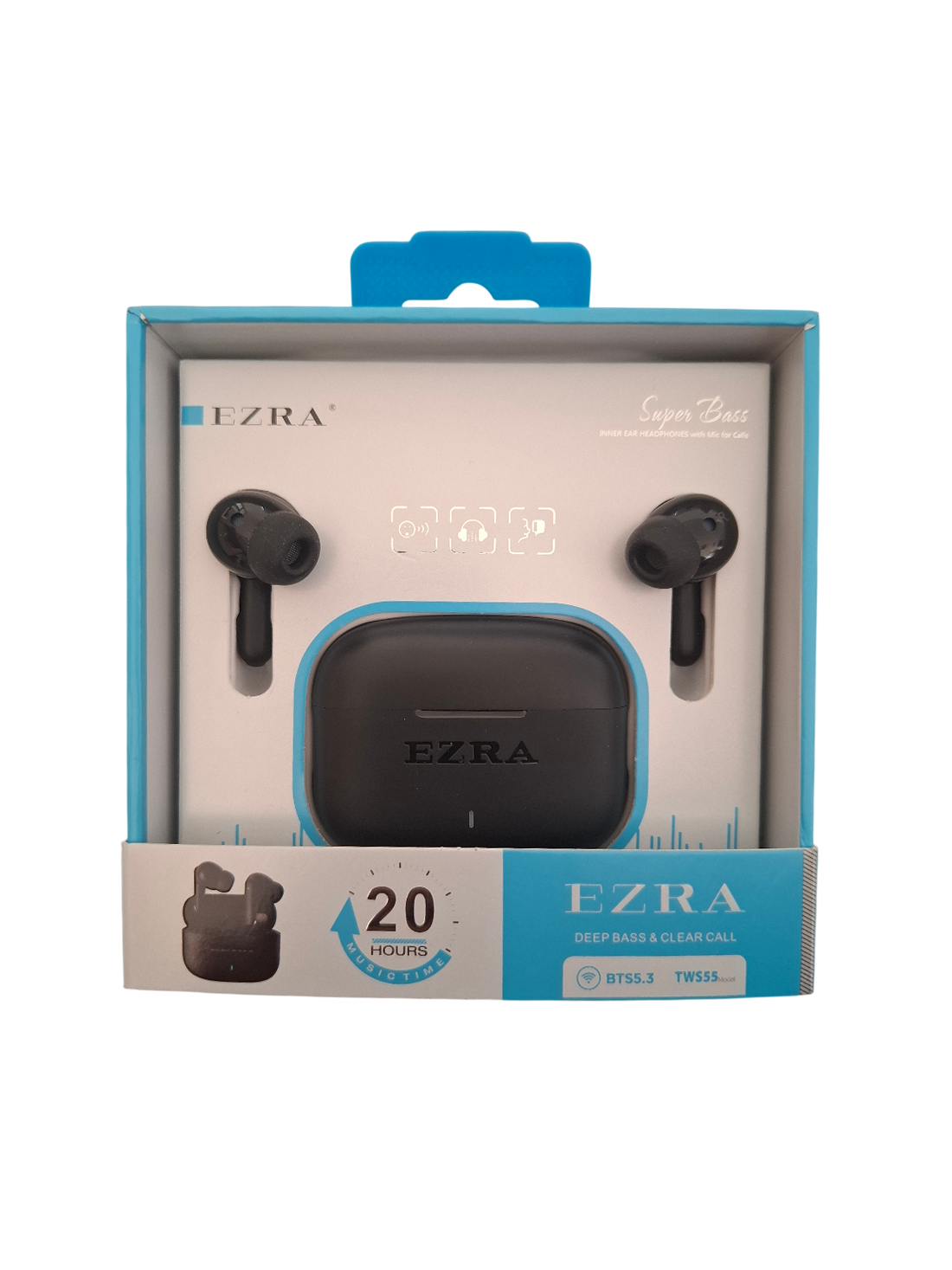 Bežične slušalice TWS55 - crne