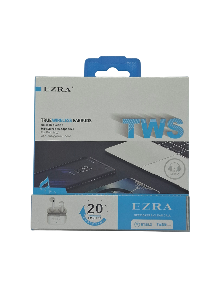 Bežične slušalice TWS56 - bijele