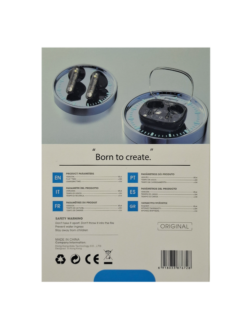 Bežične In-Ear slušalice ZERO Noise - Pure Bass TWS134 - crne