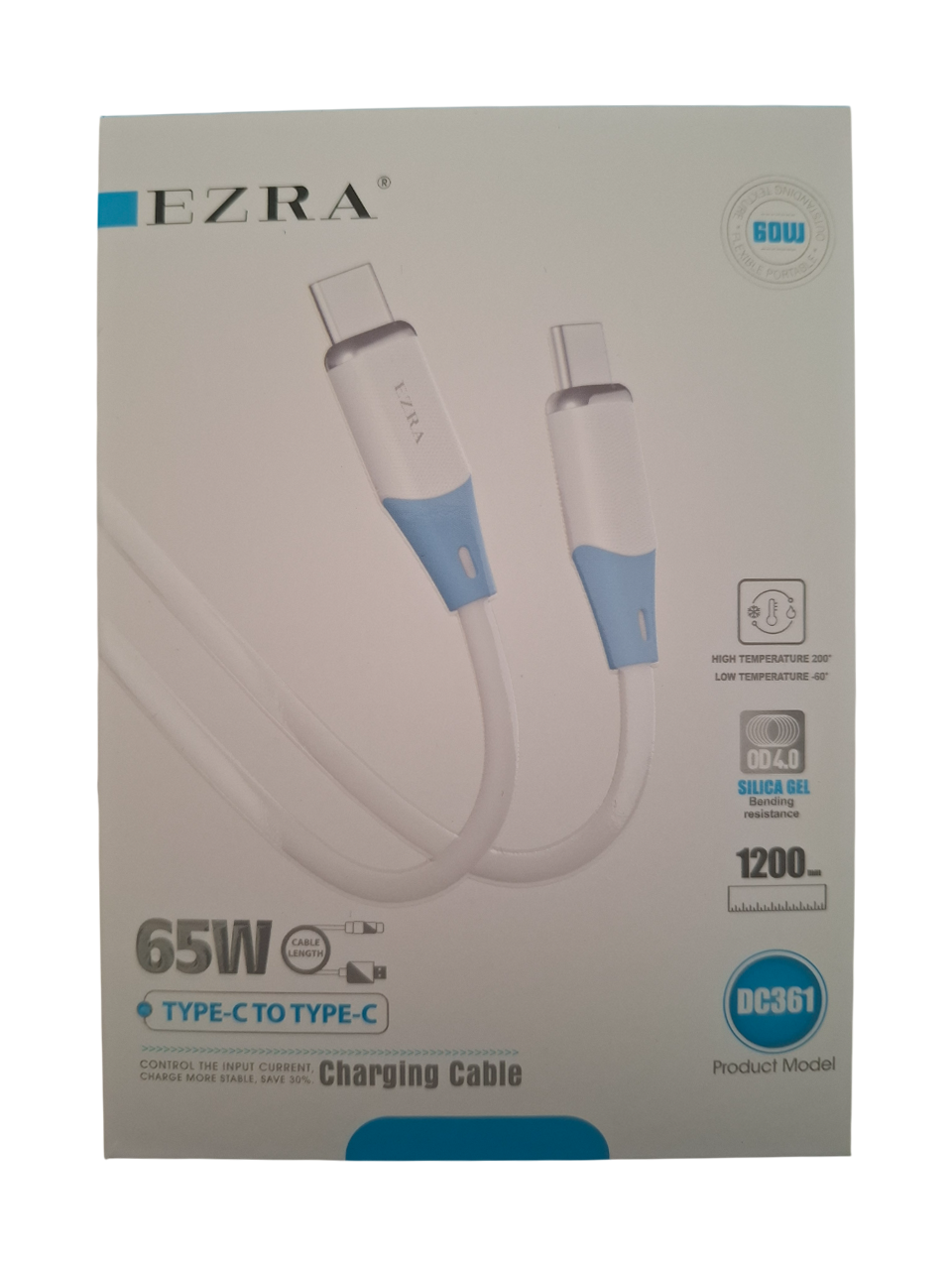 Kabal za brzo punjenje i prenos podataka DC361 65W