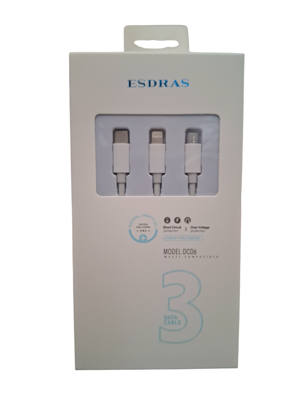 Multikompatibilni kabal DC06 (3-u-1)