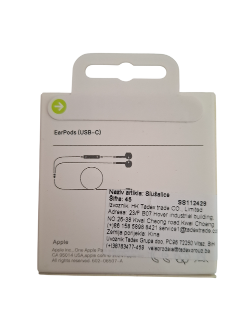 EarPods slušalice (USB-C priključak)