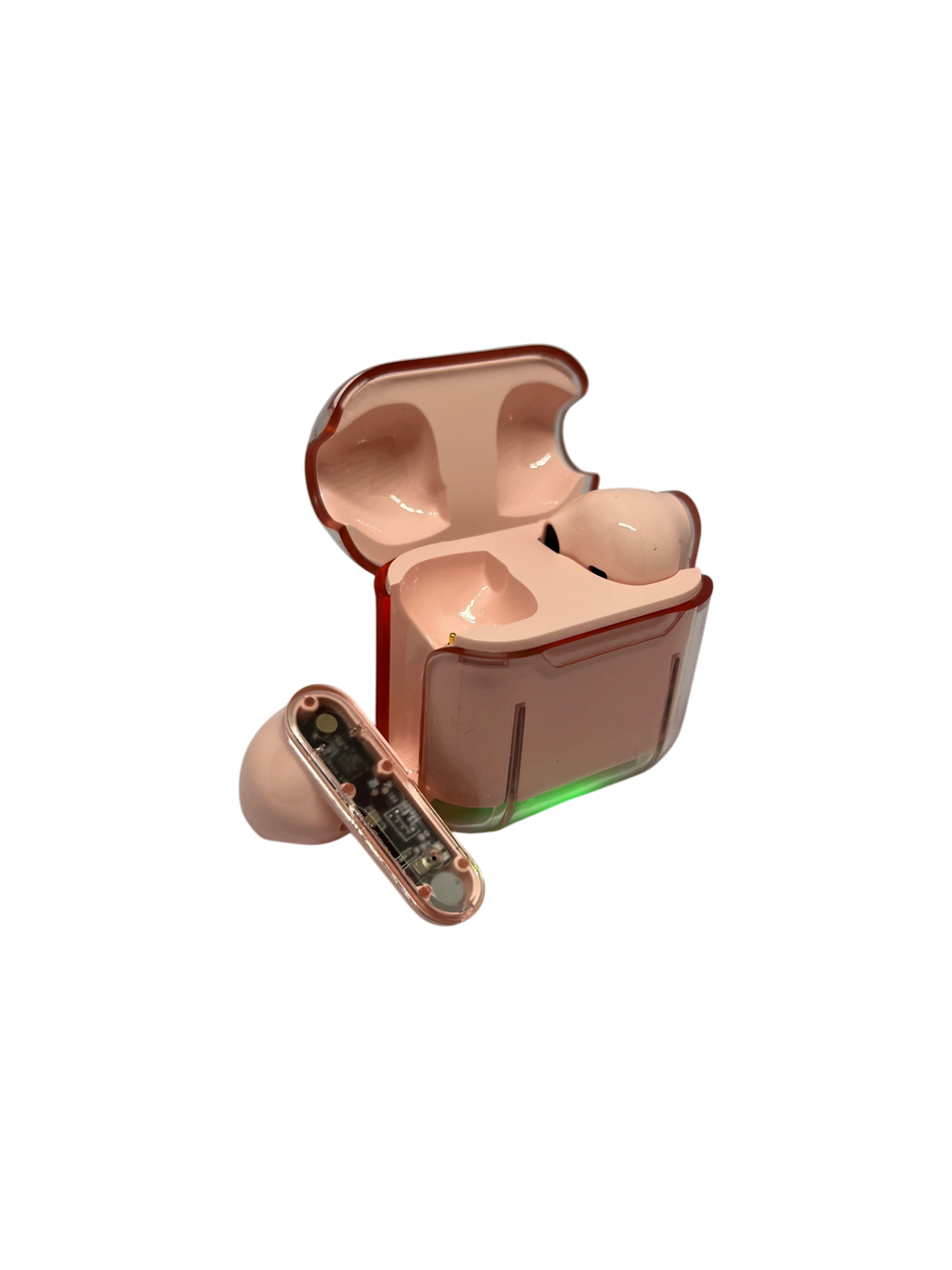 AKS Crystal TWS Smart Bluetooth Slušalice – Model AKS-T290 - roze