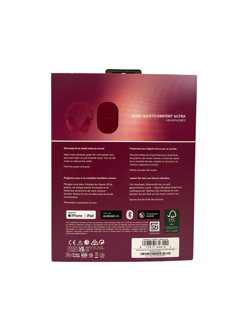 Bose QuietComfort Ultra slušalice - bordo