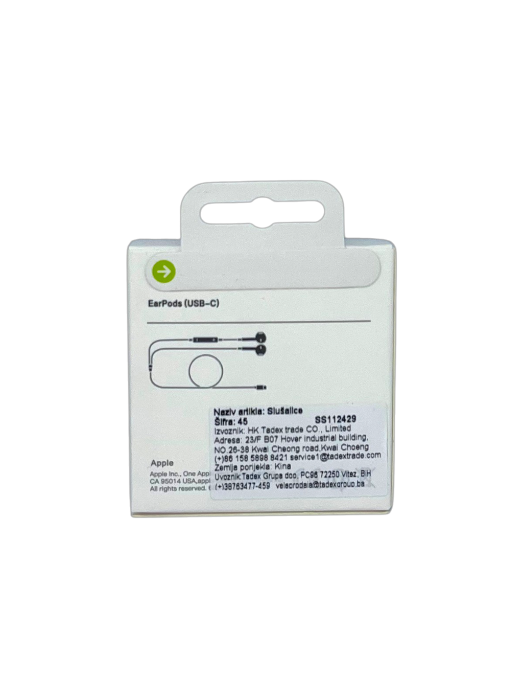 EarPods slušalice (USB-C priključak)