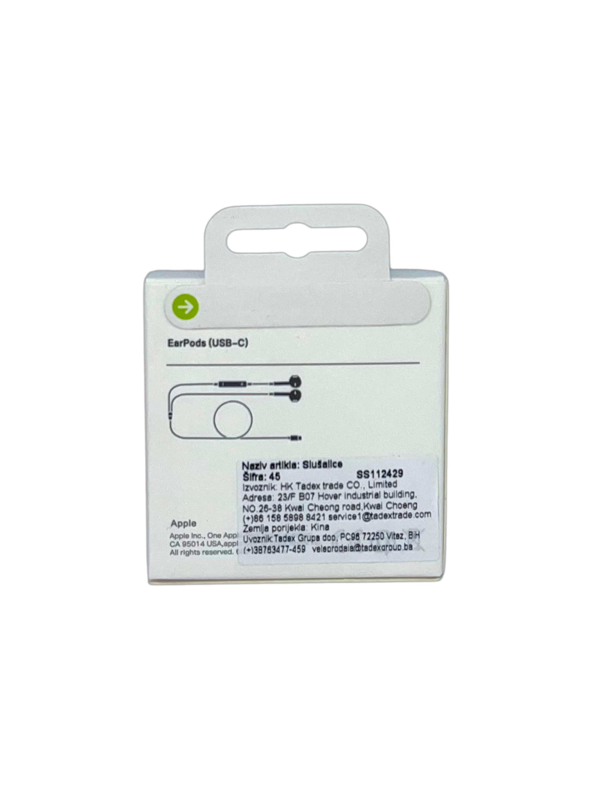 EarPods slušalice (USB-C priključak)