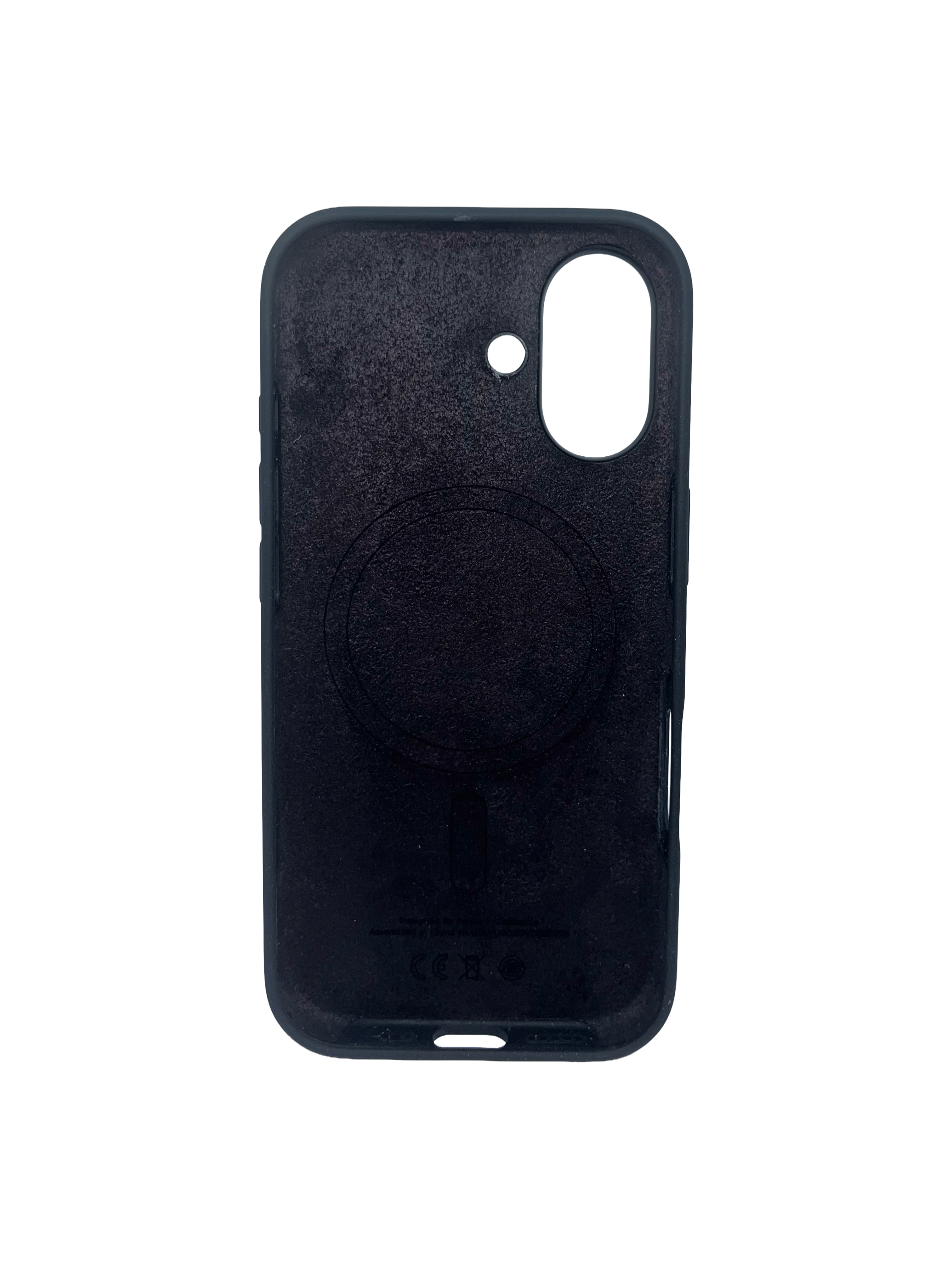Silikonska maska za iPhone 17 (MagSafe) - crna