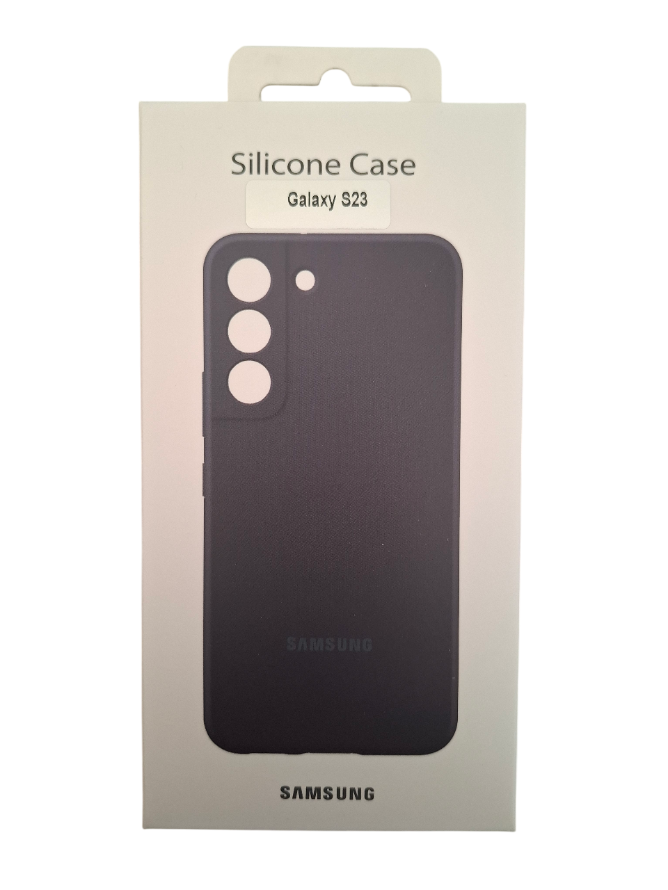 Silikonska maska za Samsung Galaxy S23 - crna