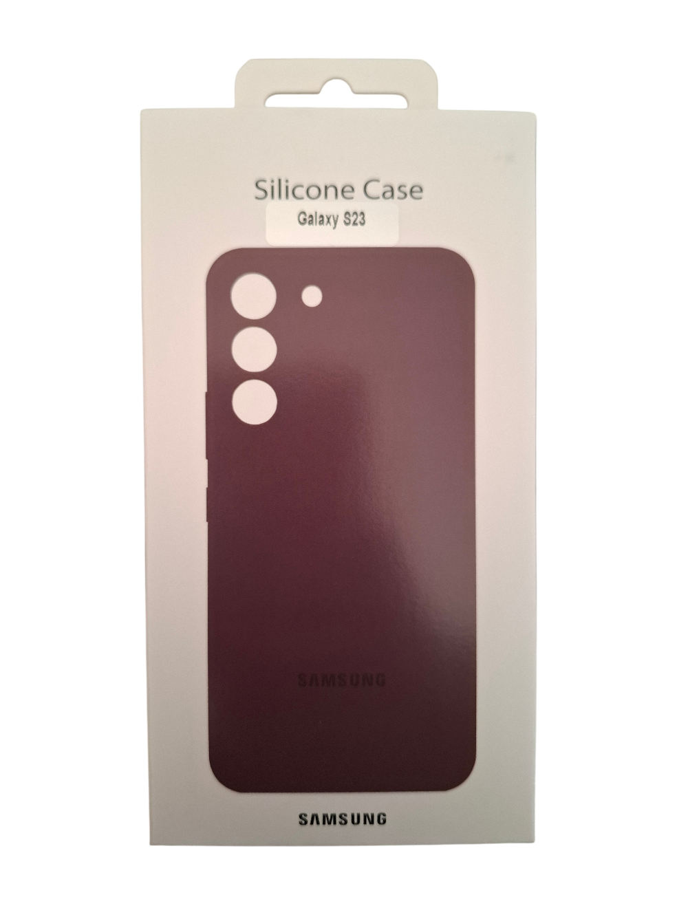 Silikonska maska za Samsung Galaxy S23 - bordo