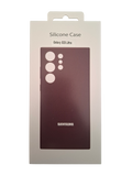 Silikonska maska za Samsung Galaxy S23 Ultra - bordo