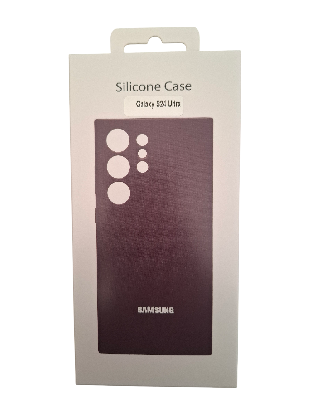Silikonska maska za Samsung Galaxy S24 Ultra - bordo