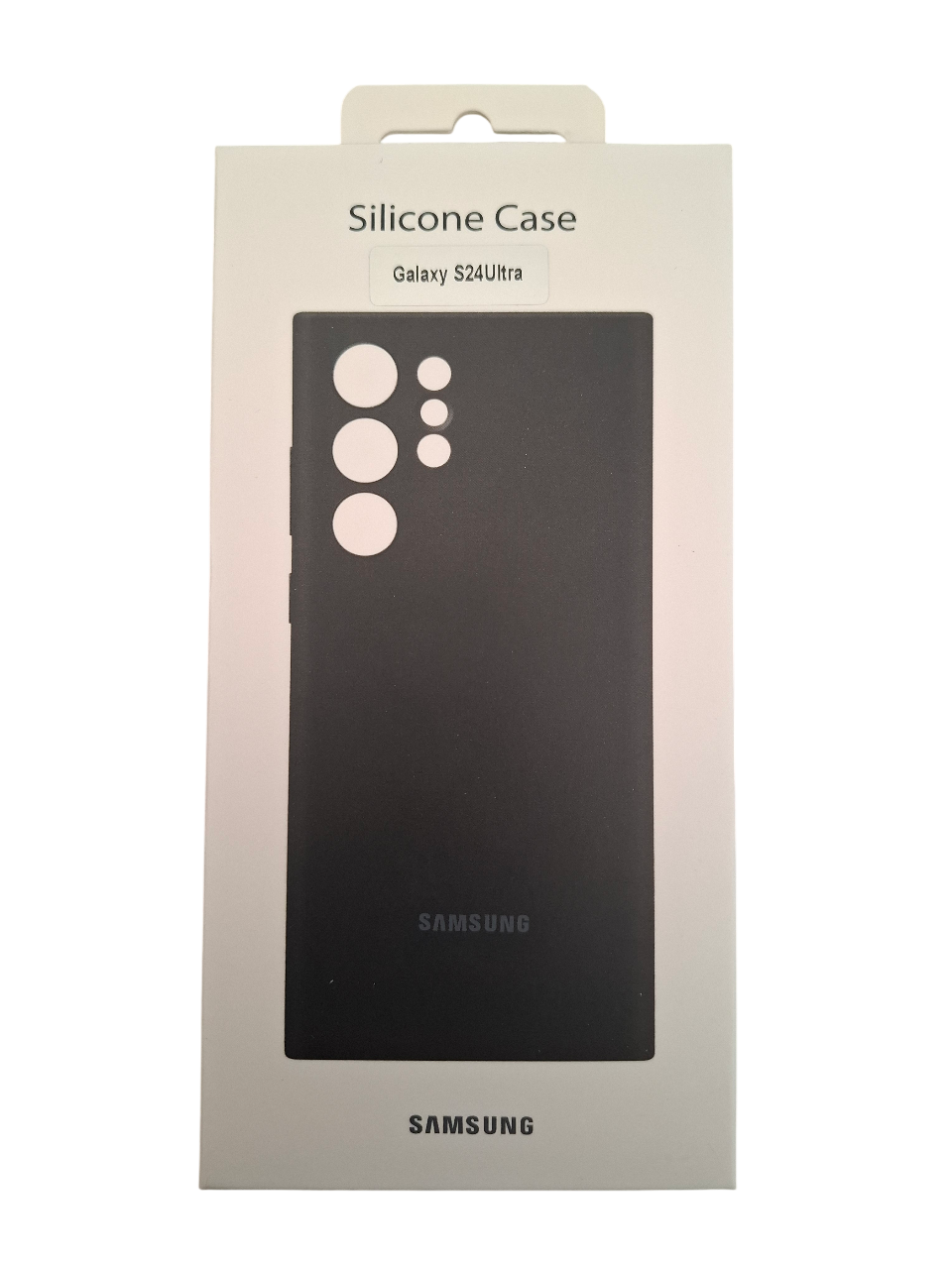 Silikonska maska za Samsung Galaxy S24 Ultra - crna