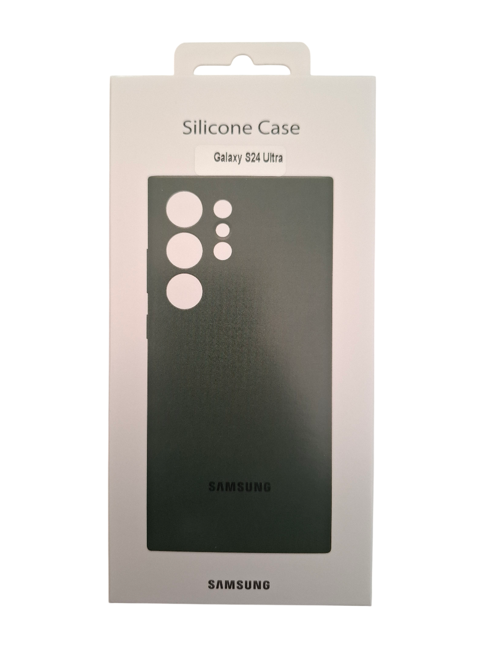 Silikonska maska za Samsung Galaxy S24 Ultra - zelena