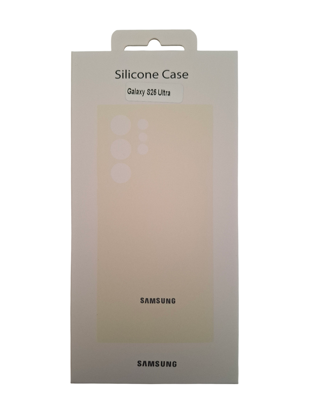 Silikonska maska za Samsung Galaxy S25 Ultra - krem