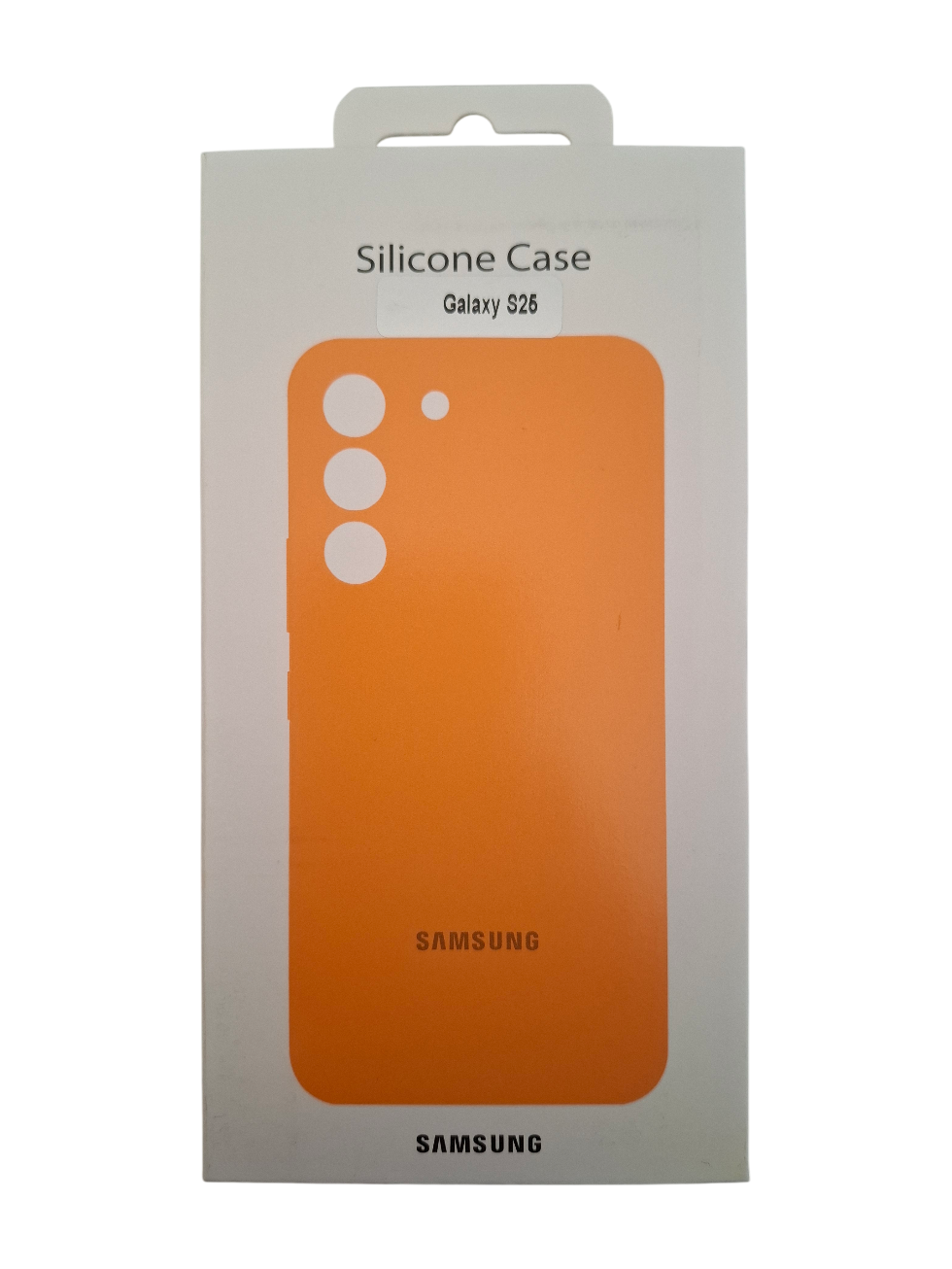 Silikonska maska za Samsung Galaxy S25 - narandžasta