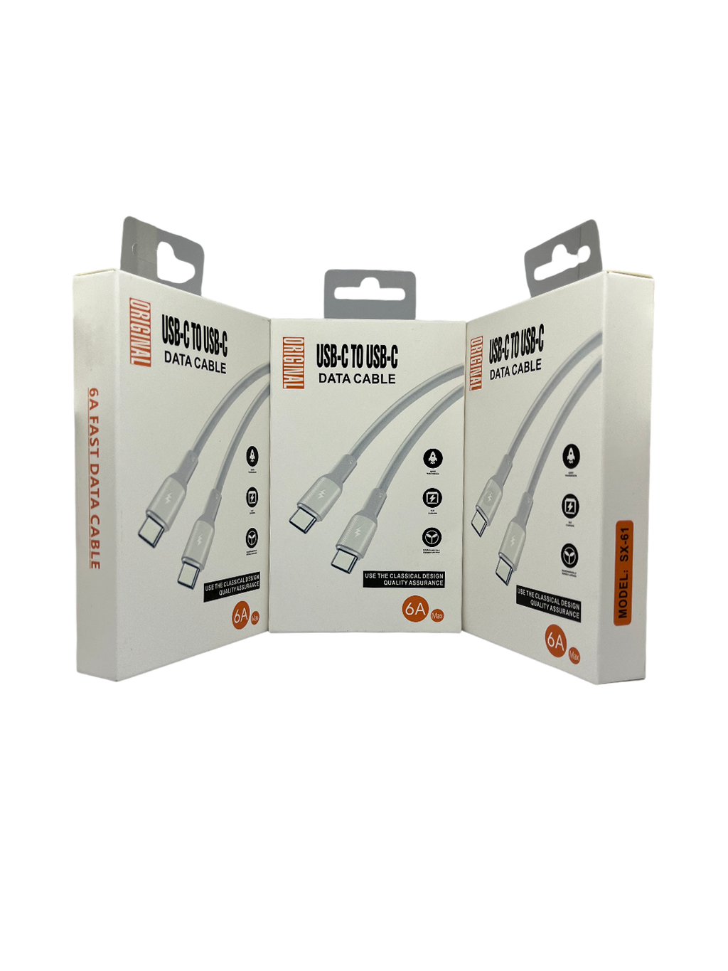 USB kabal za brzo punjenje Type-C na Type-C SX-61 (AKCIJA 5 + 1 GRATIS)