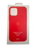 Silikonska maska za iPhone 12 / iPhone 12 Pro (MagSafe) - crvena