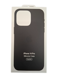 Silikonska maska za iPhone 14 Pro (MagSafe) - crna