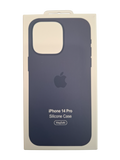 Silikonska maska za iPhone 14 Pro (MagSafe) - plava