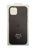 Silikonska maska za iPhone 15 (MagSafe) - crna