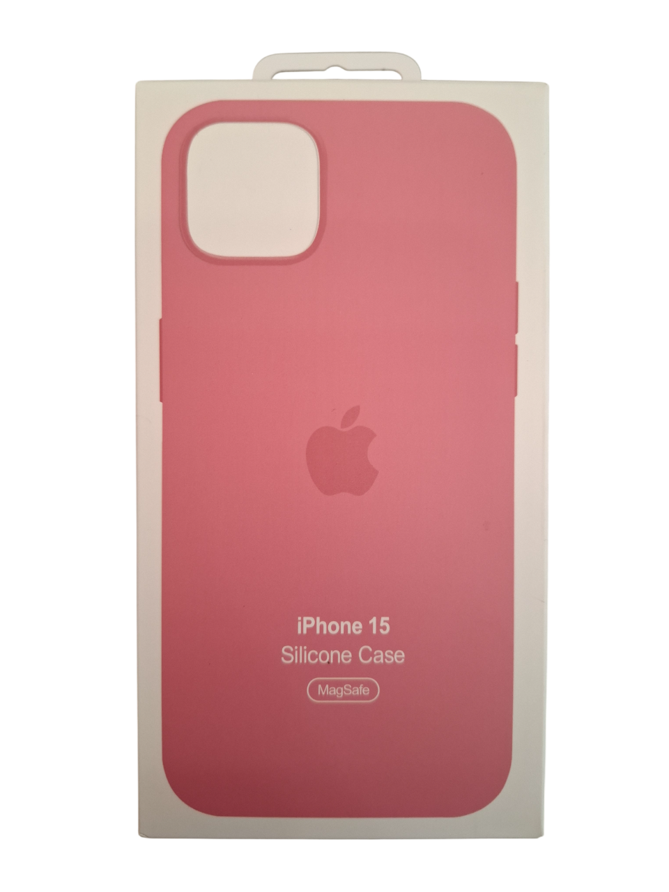 Silikonska maska za iPhone 15 (MagSafe) - crvena