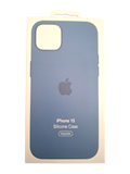 Silikonska maska za iPhone 15 (MagSafe) - plava