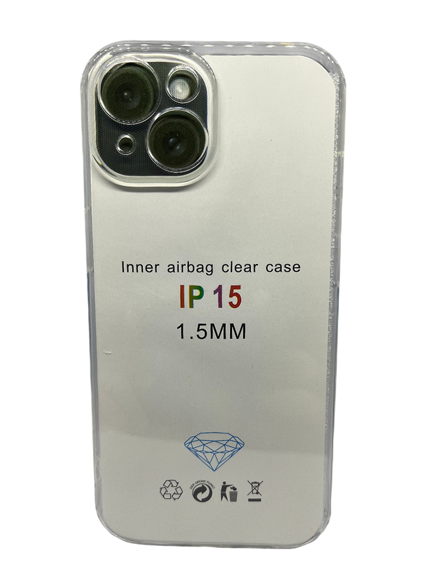 Silikonska prozirna maska za iPhone 15