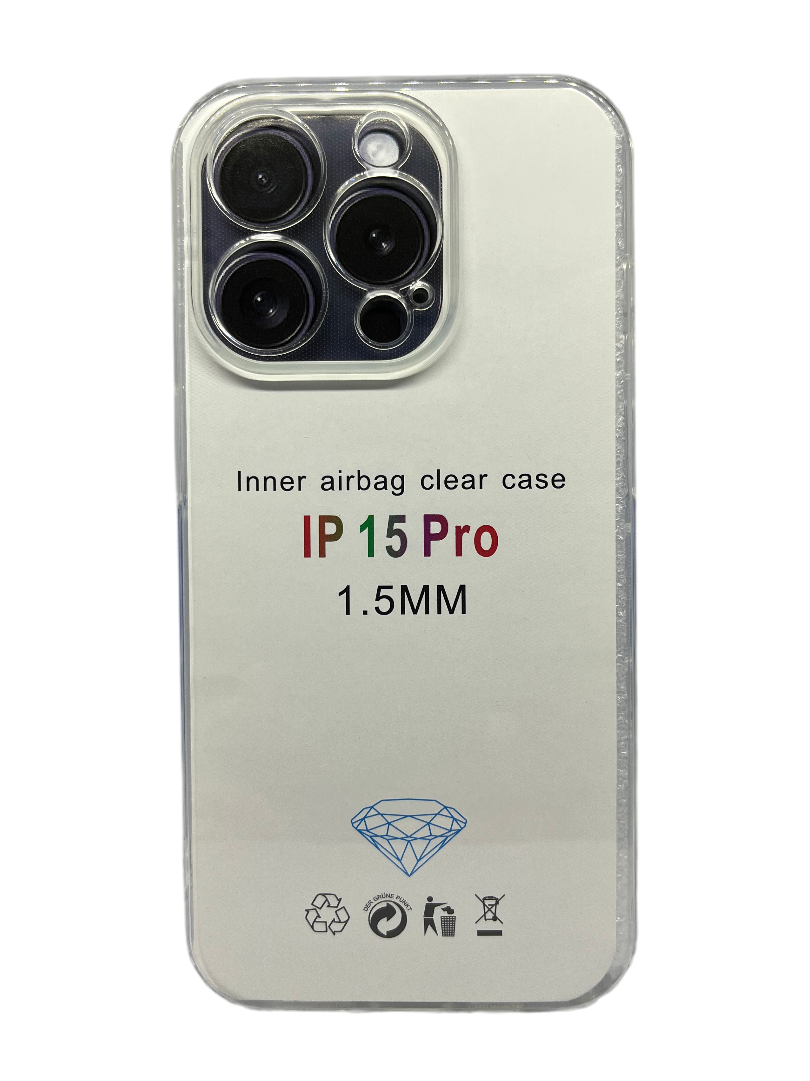 Silikonska prozirna maska za iPhone 15 Pro