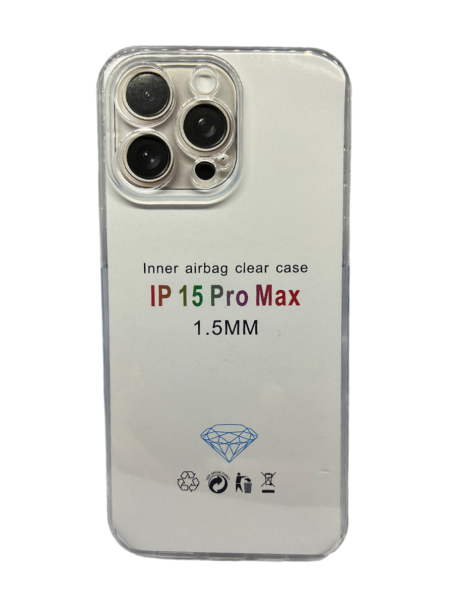 Silikonska prozirna maska za iPhone 15 Pro Max