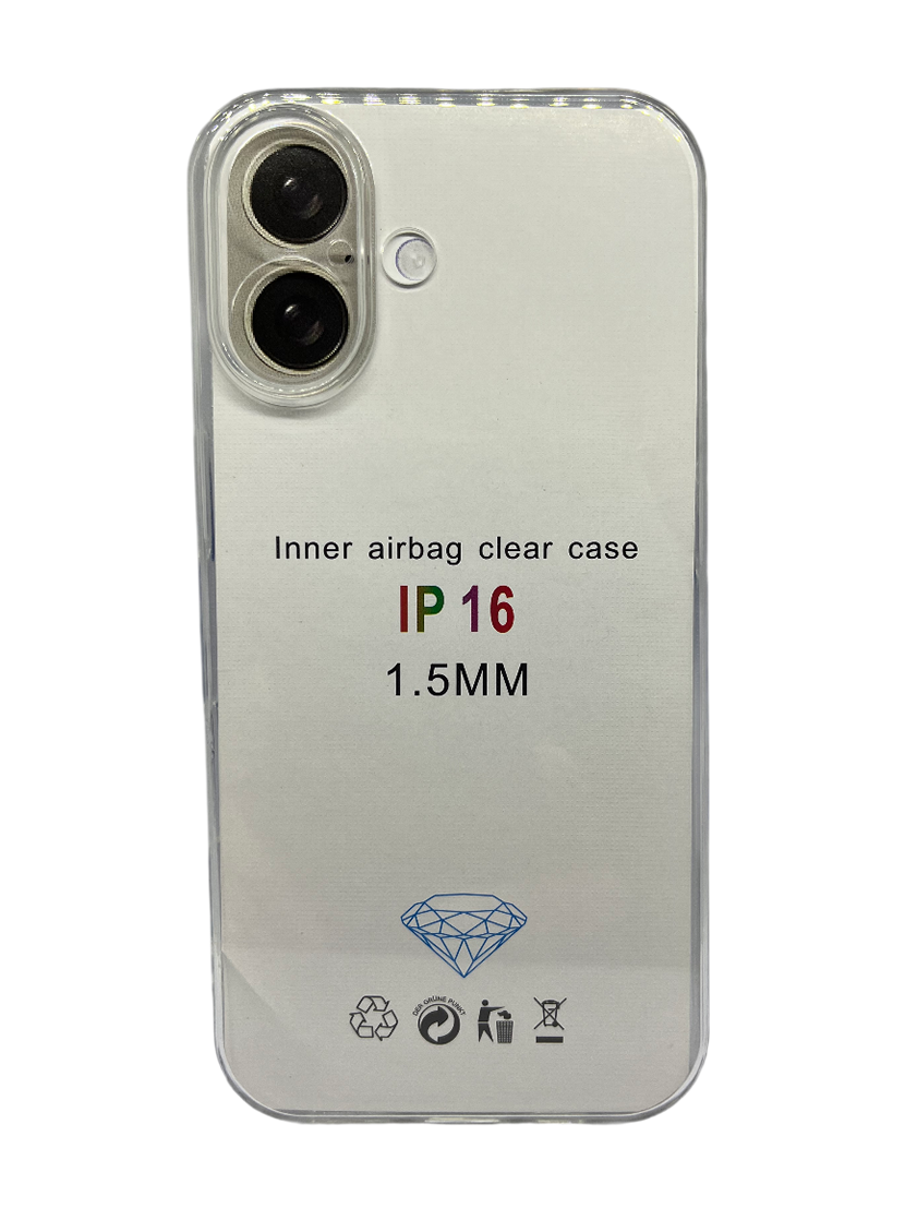 Silikonska prozirna maska za iPhone 16
