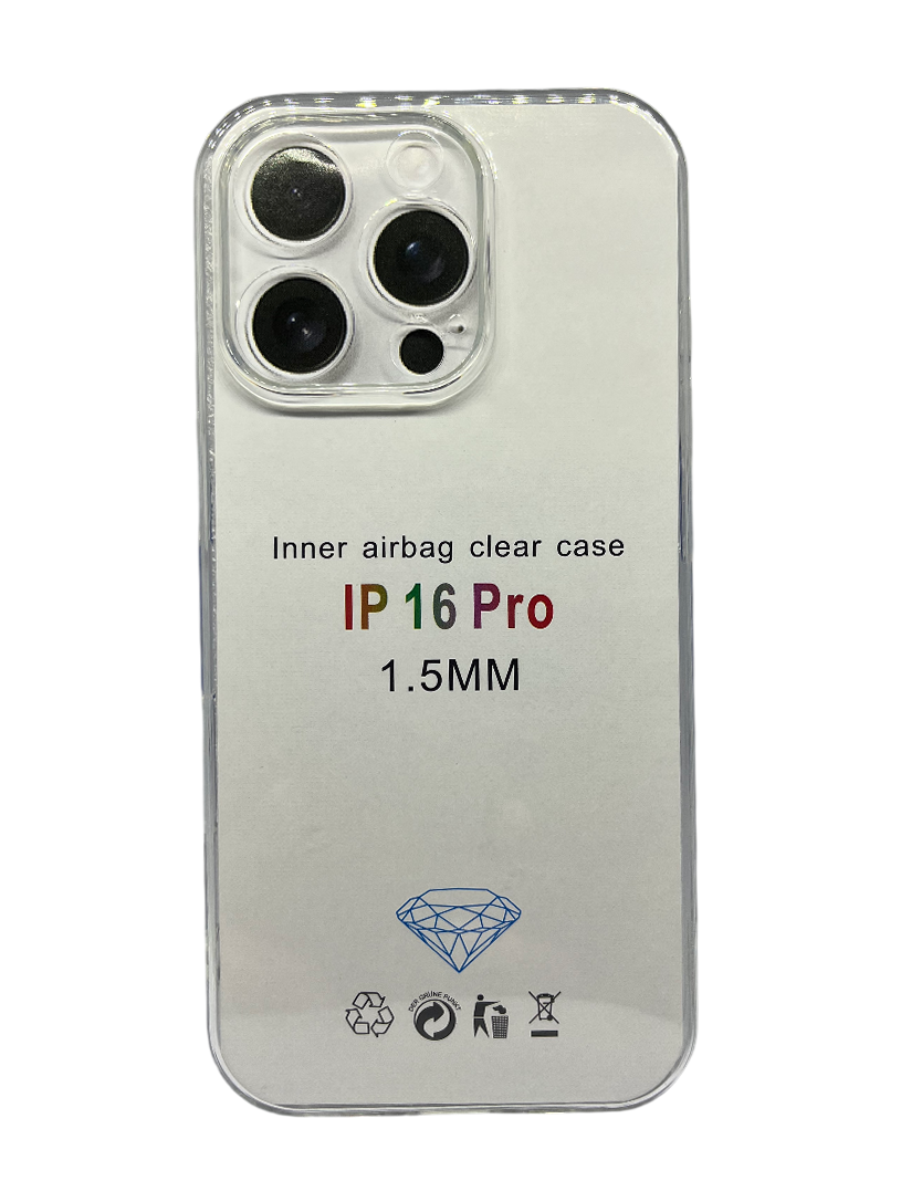 Silikonska prozirna maska za iPhone 16 Pro