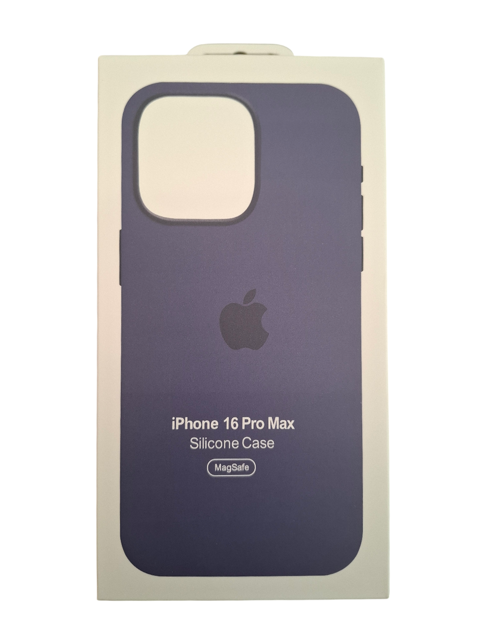 Silikonska maska za iPhone 16 Pro Max (MagSafe) - tamno plava
