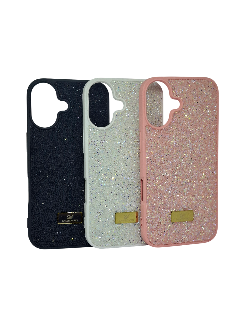 Silikonske maske za iPhone 17 - Swarovski (AKCIJA 5 + 1 GRATIS)