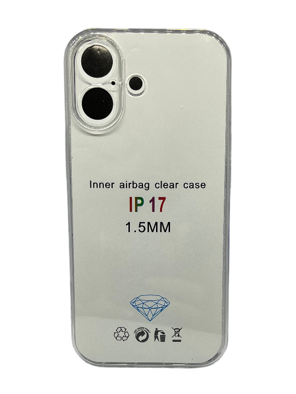 Silikonska prozirna maska za iPhone 17