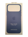 Silikonska maska za iPhone 17 Pro Max (MagSafe) - plava