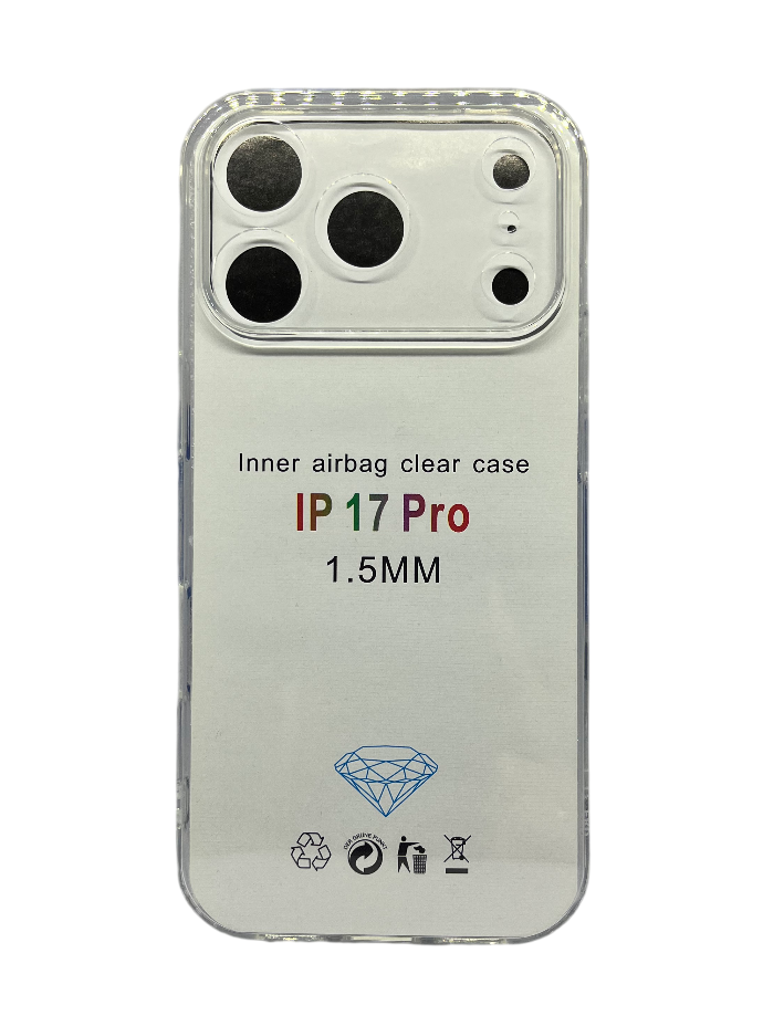 Silikonska prozirna maska za iPhone 17 Pro