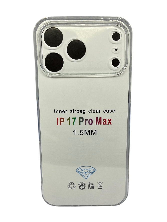 Silikonska prozirna maska za iPhone 17 Pro Max