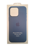 Silikonska maska za iPhone 15 Pro Max (MagSafe) - plava