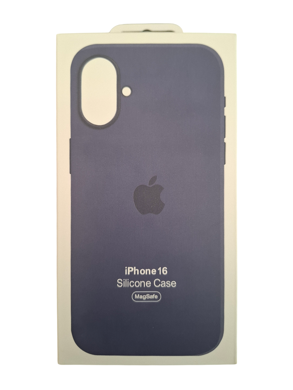 Silikonska maska za iPhone 16 (MagSafe) - plava
