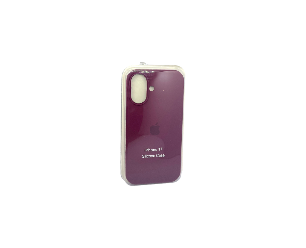 Silicone Case za iPhone 17 - bordo