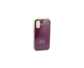 Silicone Case za iPhone 17 - bordo
