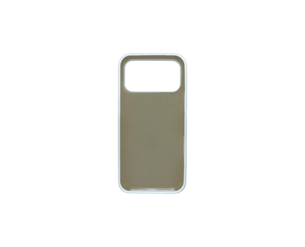 Silicone Case za iPhone 17 Pro Max - bijela
