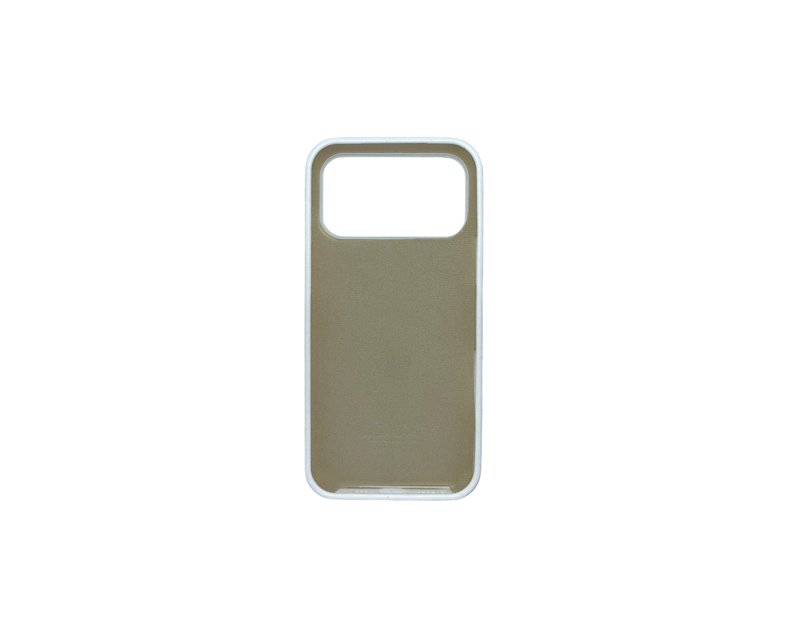 Silicone Case za iPhone 17 Pro Max - bijela