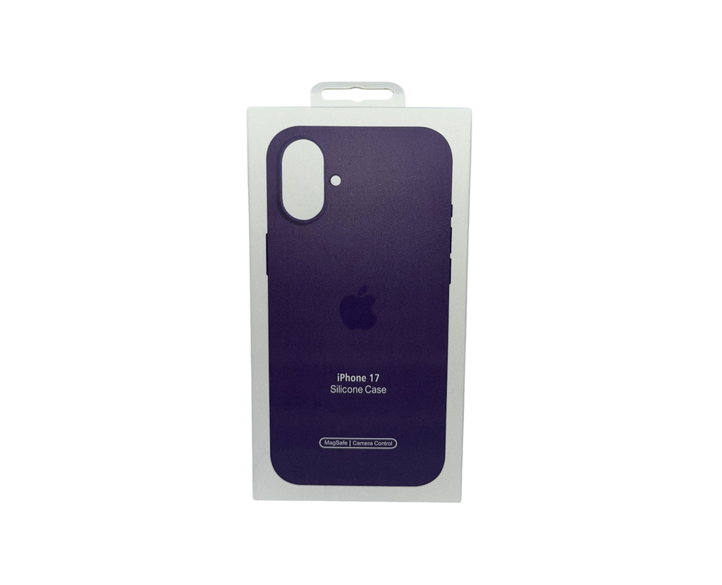 Silikonska maska za iPhone 17 (MagSafe) - ljubičasta