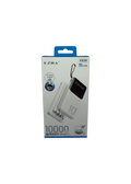 Prenosni punjač (Power Bank) sa kablovima PB61 10000 mAh bijeli