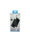 Prenosni punjač (Power Bank) sa kablovima PB61 10000 mAh crni