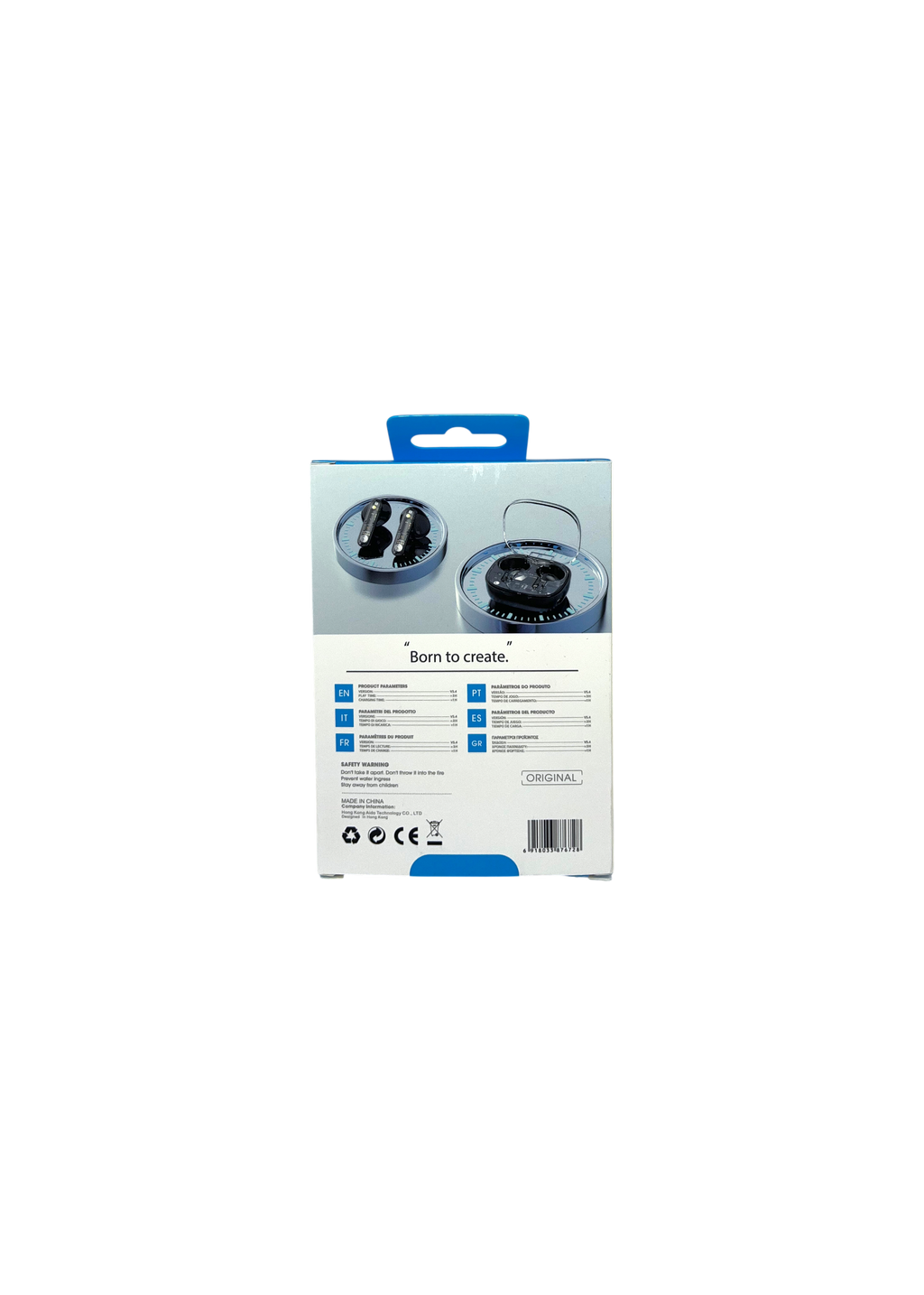 Bežične In-Ear slušalice ZERO Noise - Pure Bass TWS134 - crne